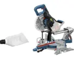 Hornbach Akku-Kapp- und Gehrungssäge Paneelsäge BITURBO Bosch Professional GCM 18V-216 inkl. 1 x Kreissägeblatt, SDS-Sägeblattarretierung und Staubsack ohne Akku und ohne Ladegerät