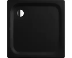 Extraflache Duschwanne Kaldewei Superplan Plus 90x90x2,5 cm grau cool mit Antirutschbeschichtung