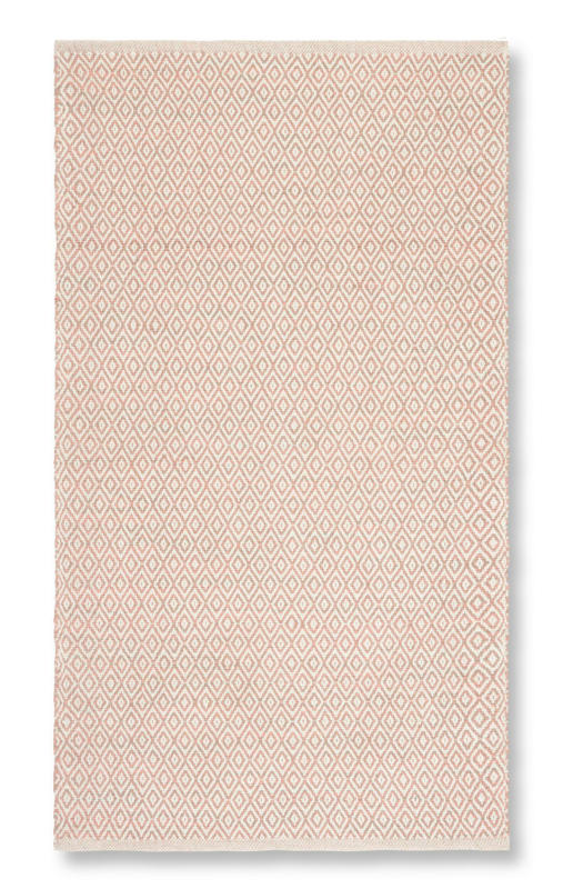 Handwebeteppich Carola Rosa ca. 80x150cm