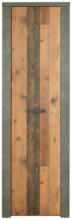 Mömax Garderobenschrank in Beton- und Holzoptik