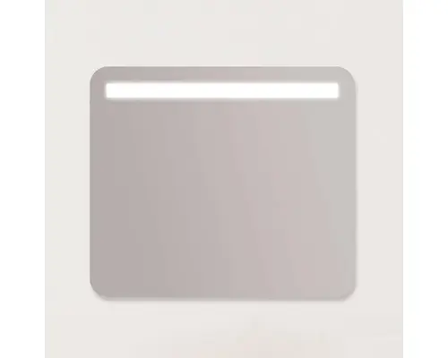 LED-Lichtspiegel Amirro Luna rund 80x70 cm