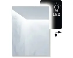 LED-Lichtspiegel Amirro Ambiente 60x80 cm