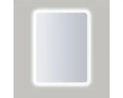 LED-Lichtspiegel Amirro Moonlight rund 60x80 cm