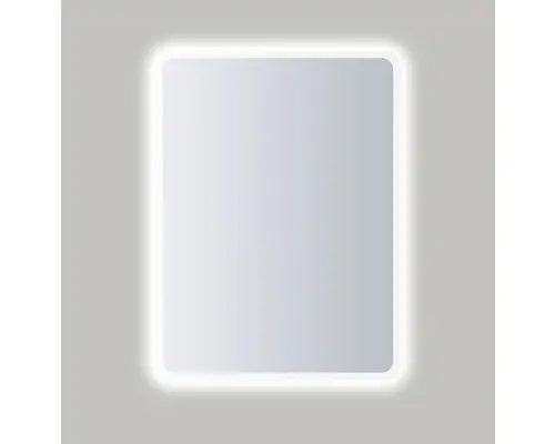 LED-Lichtspiegel Amirro Moonlight rund 60x80 cm