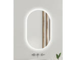Hornbach LED-Lichtspiegel Amirro Ambiente Oval 100x50 cm