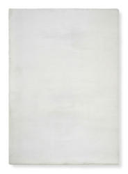 Kunstfell Denise 3 in Silber/Weiß ca. 160x220cm