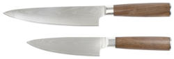 Messerset Katana aus Edelstahl, 2-teilig