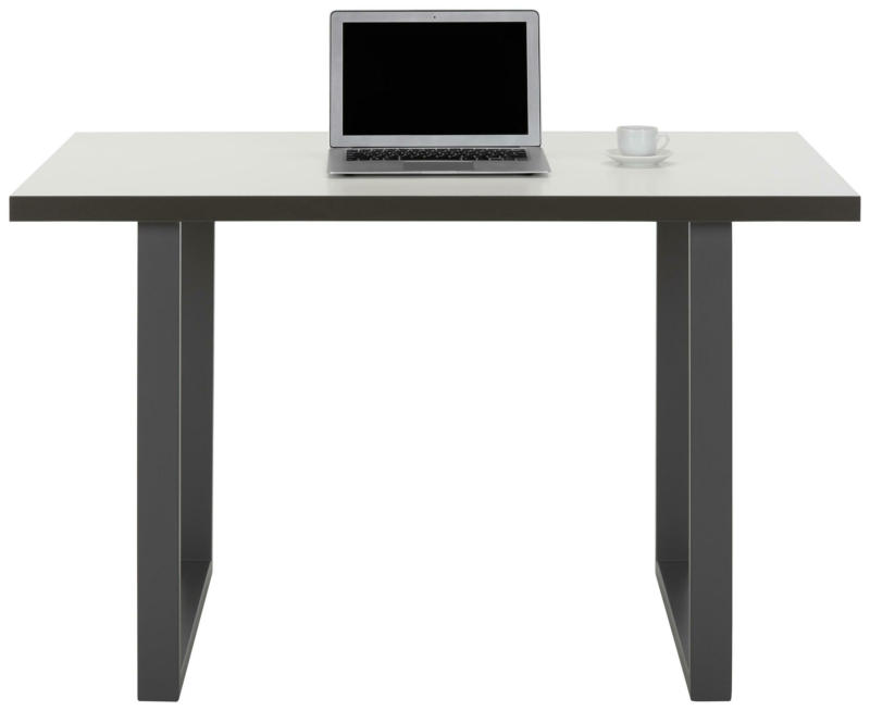 Schreibtisch in Weiß/Grau