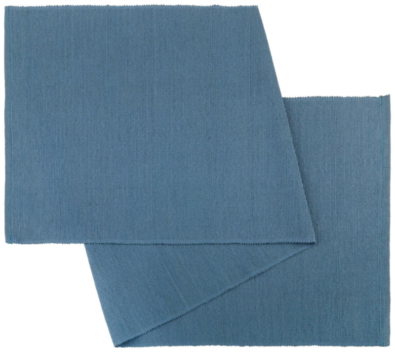 Tischläufer Maren in Stahlblau ca.40x150cm