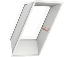 Velux Innenfutter Grundelement LSC MK04 78x98 cm