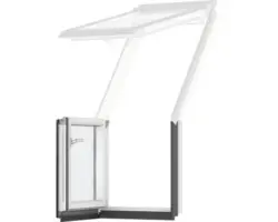 VELUX Dachbalkon VEA M35 2065 Türelement links ENERGIE PLUS 78x109 cm