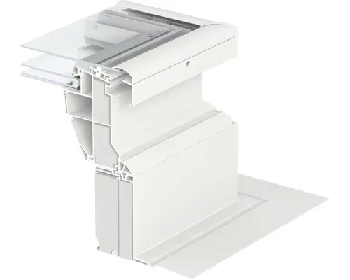 VELUX Adapterkranz 15 cm ohne Flansch ZCE 1015 für Flachdachfenster 150x150 cm