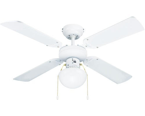 Deckenventilator Madeira Emvatis 50 W - ohne Leuchtmittel 50 dB(A) Ø 106 cm weiß aufrüstbar mit Fernbedienung Sommer + Winterbetrieb