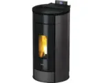 Hornbach Pelletofen FreePoint Globe Stahl anthrazitgrau 11,0 kW
