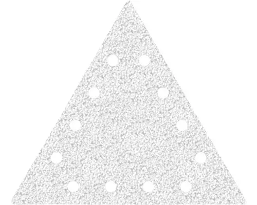 Klett-Schleifblatt Menzer 250x290 mm, 12-Loch, Korn 180, Korund, 25er Pack