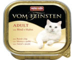 Hornbach Katzenfutter nass animonda vom Feinsten Adult mit Rind + Huhn 100 g