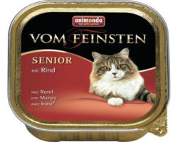 Katzenfutter nass ANIMONDA vom Feinsten Senior mit Rind 100 g