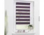 Hornbach Lichtblick Doppelrollo ohne Bohren brombeer 90x220 cm inkl. Klemmträger