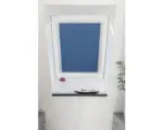 Hornbach Lichtblick Dachfenster Sonnenschutz Thermofix blau 36x51,5 cm