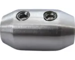 Hornbach Verbinder Edelstahl V4A Ø 10 mm, Ø 30 mm