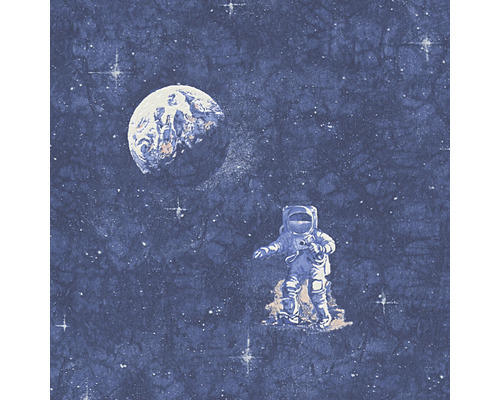 Papiertapete 30489-1 Boys & Girls 2018 Astronaut im blau