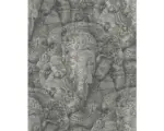 Hornbach Vliestapete 525502 Crispy Paper Ganesha schwarz