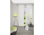 Hornbach Flächenvorhang Prince uni wollweiß 245x60 cm