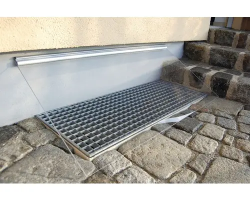 Wolfa Lichtschachtabdeckung Swing Acrylglas für Lichtschacht 101x60 cm (Abdeckmaß 110x75 cm)