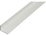 Hornbach Winkelprofil Aluminium silber geschliffen 20 x 10 x 1,5 mm 1,5 mm , 2 m