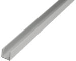Hornbach U-Profil Aluminium silber 15 x 10 x 1,5 mm 1,5 mm , 2 m