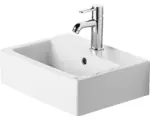 Hornbach Handwaschbecken Duravit Vero eckig 45x35 cm weiß