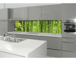 Küchenrückwand mySpotti profix Bambus 600x2200x2 mm