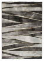 Mömax Handwebteppich Platon 2 in Grau/Gold ca. 120x170cm