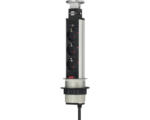 Hornbach Steckdosensäule Brennenstuhl® Tower Power versenkbar 3-fach, 2m HO05VV-F 3G1,5