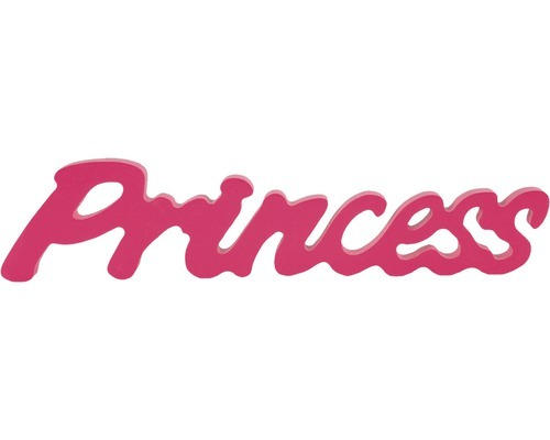 Dekomagnet Princess pink 20x22 cm