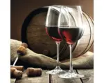 Hornbach Glasbild Red Wine IV 50x50 cm
