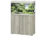 Hornbach Aquariumkombination EHEIM Vivaline 126 mit LED-Beleuchtung, Heizer, Filter und Unterschrank, eiche-grau