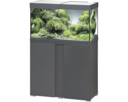 Aquariumkombination EHEIM Vivaline 126 mit LED-Beleuchtung, Heizer, Filter und Unterschrank, anthrazit