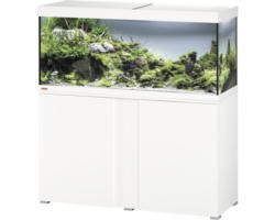 Aquariumkombination EHEIM Vivaline 240 mit LED-Beleuchtung, Heizer, Filter und Unterschrank, weiß