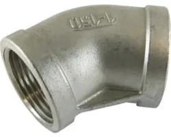 Winkel 45° Nr.303 I/I 3/4" edelstahl