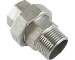 Verschraubung 1" I/A edelstahl konisch dichtend