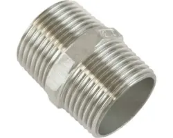 Doppenippel Nr.340 1 1/4" edelstahl