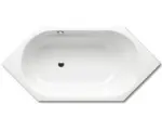 Hornbach Sechseck-Badewanne Kaldewei Vaio 6 958 190x90 cm weiß
