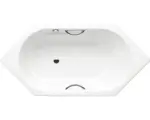 Hornbach Sechseck-Badewanne Kaldewei Vaio 6 Star 959 190x90 cm weiß