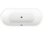Hornbach Ovale Badewanne Kaldewei Classic Duo OV 113 170x75 cm weiß
