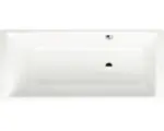 Hornbach Rechteckbadewanne Kaldewei Puro seitlicher Überlauf links 684 160x70 mm weiß