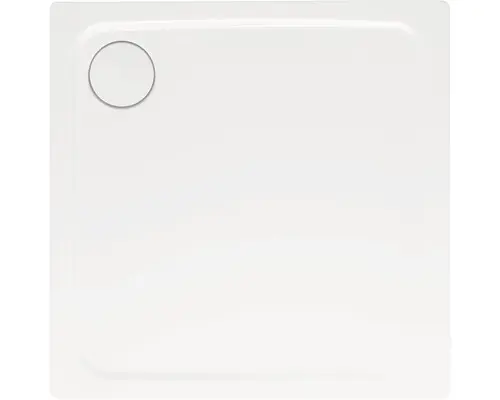 Extraflache Duschwanne Kaldewei Superplan Plus Mod.475-1 90x90x2,5 cm weiß