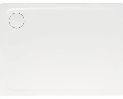 Extraflache Rechteck-Duschwanne Kaldewei Superplan Plus Mod.483-1 120x80x2,5 cm weiß