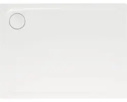 Extraflache Rechteck-Duschwanne Kaldewei Superplan Plus Mod.480-1 110x90x2,5 cm weiß