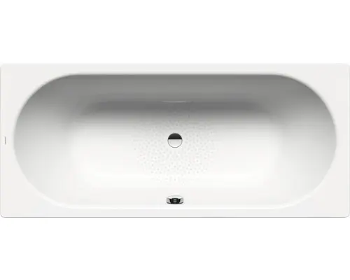 Rechteckbadewanne Kaldewei Classic Duo 107 mit antislip 170x75 cm weiß